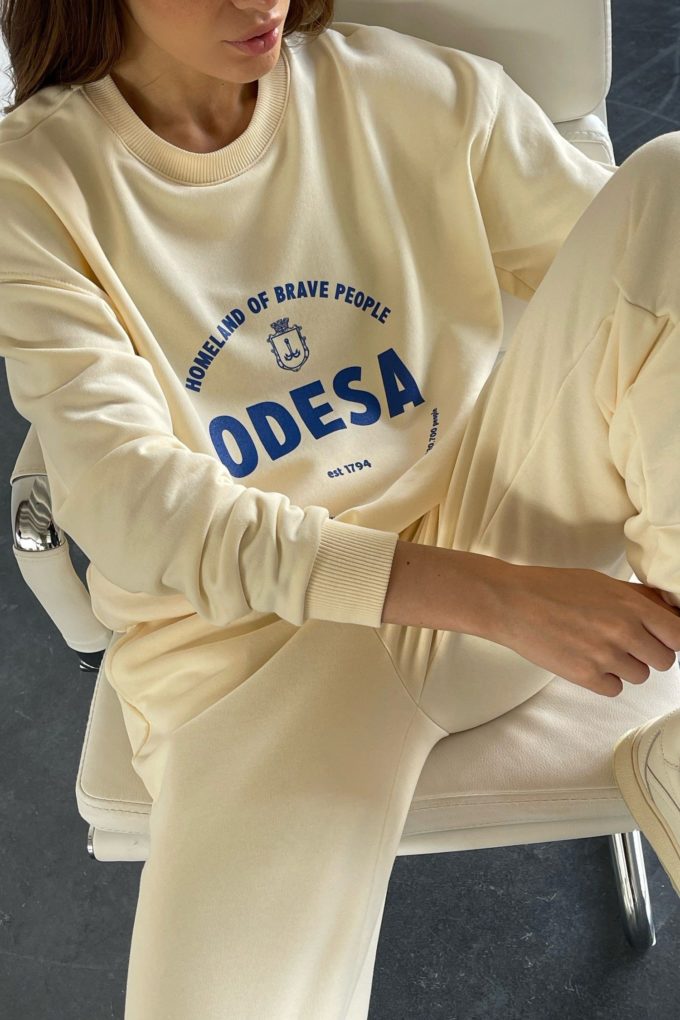 Sweatshirt Odesa homeland of brave people