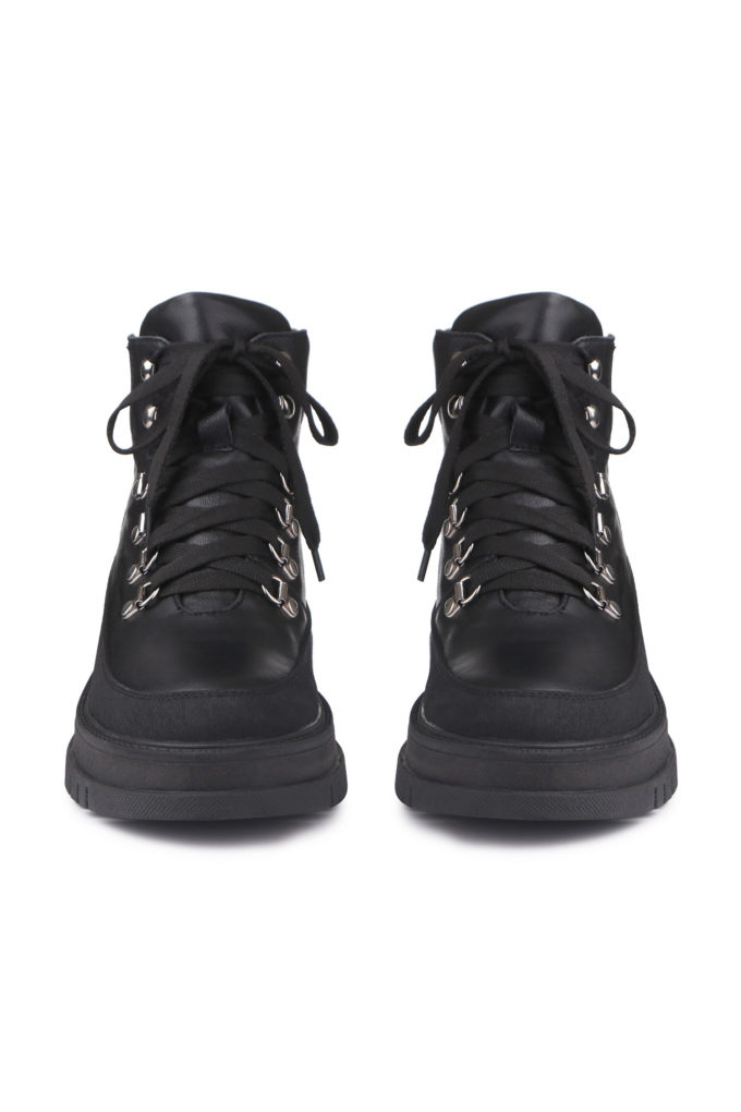 Зимові черевики Hiking boots чорні фото 2