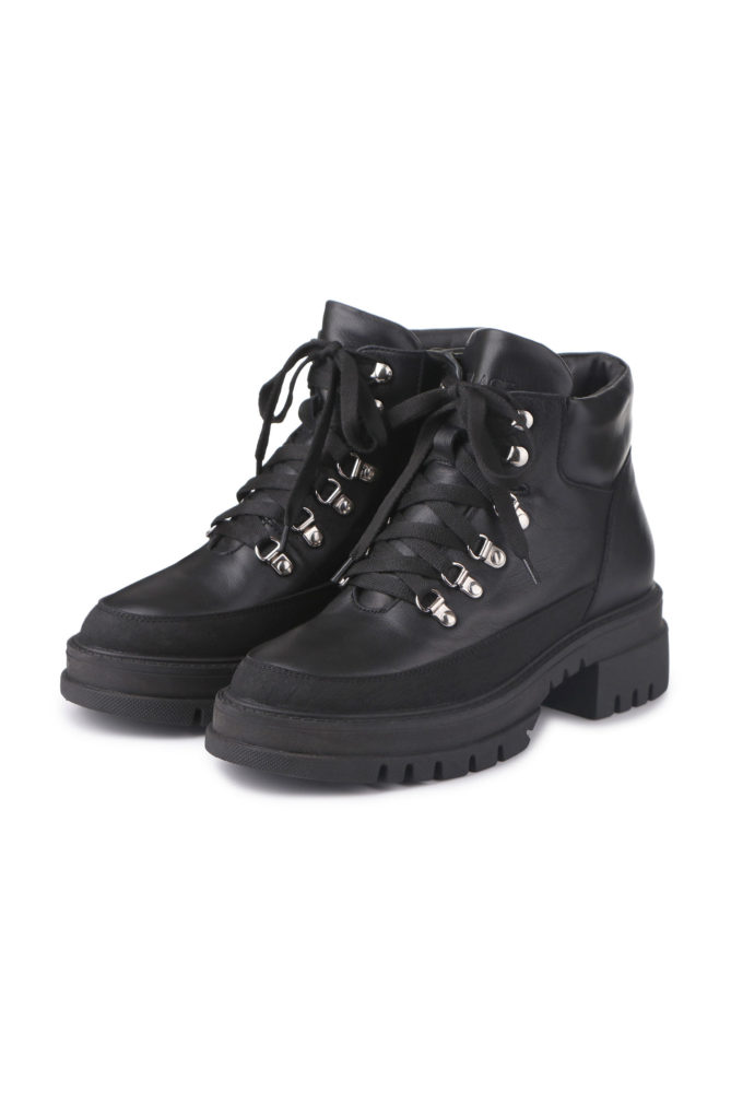 Зимові черевики Hiking boots чорні фото 3