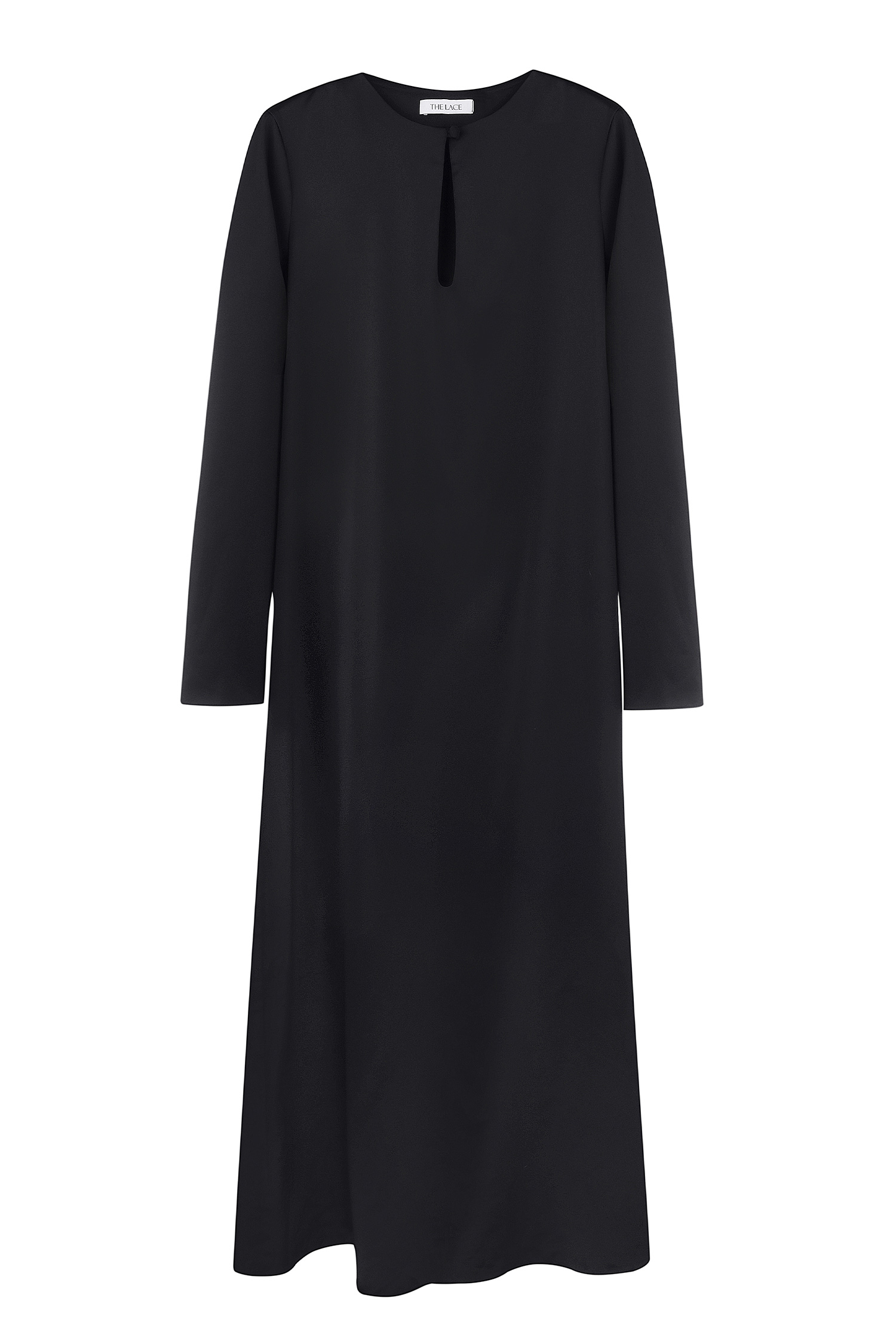 Сукня міді вільного крою чорна - THE LACE фото 128062