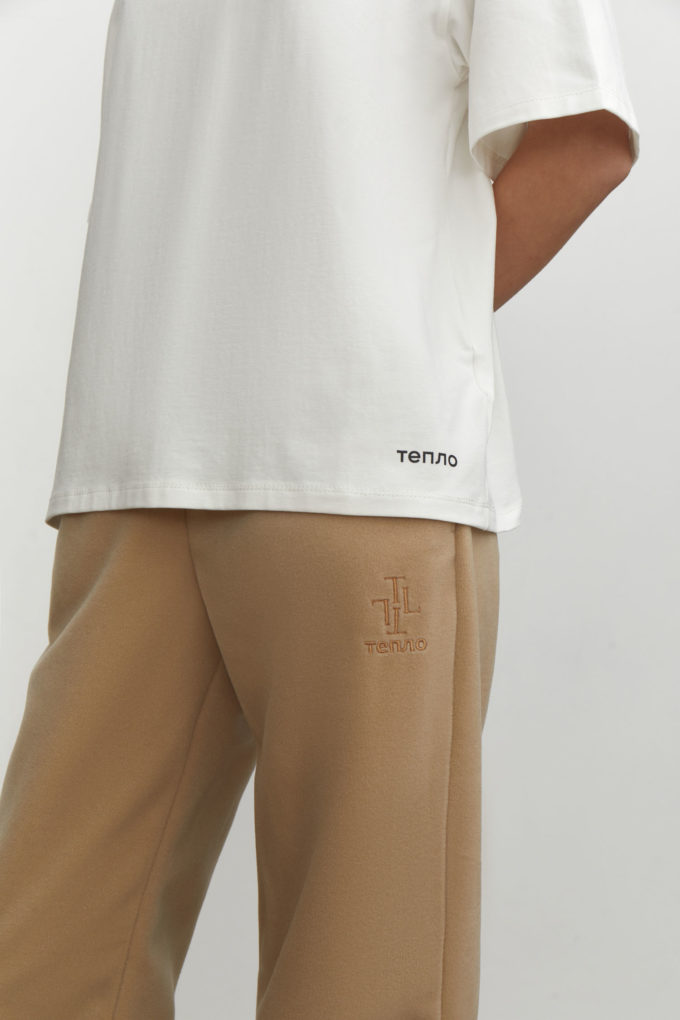 T-shirt THE LACE x TEPLO in milk photo 3