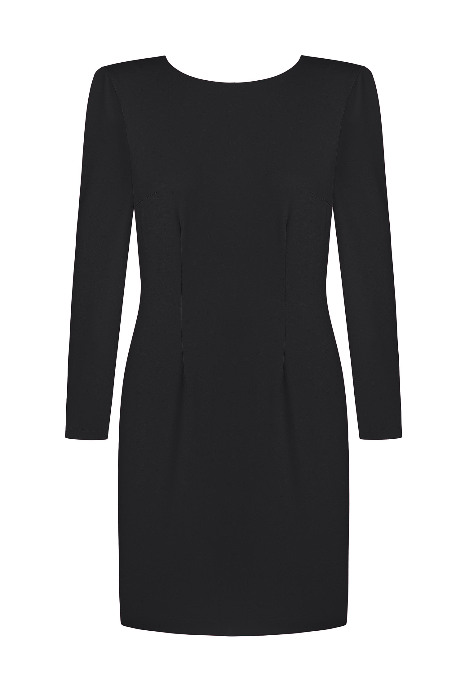Сукня міні з вирізом по спині чорна - THE LACE photo 134917