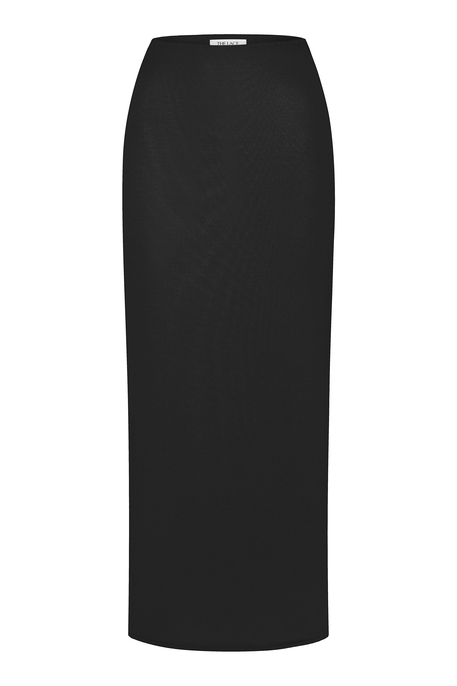 Трикотажна спідниця з низькою талією чорна - THE LACE фото 138233
