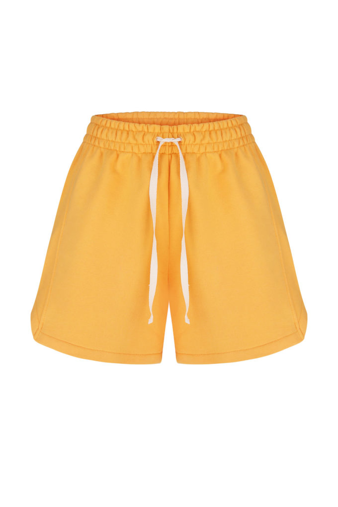 Leisure shorts in orange photo 5