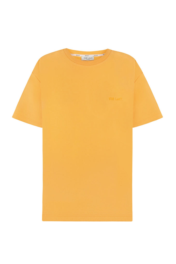 Heavyweight T-shirt in orange photo 4