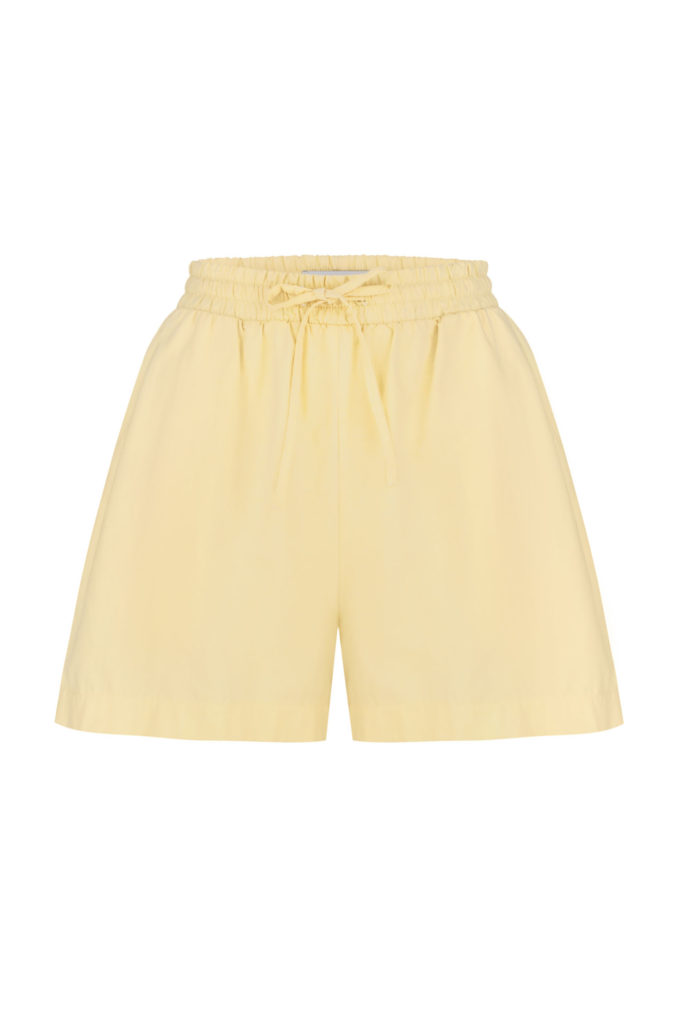 Shorts with elastic in yellow (eco) photo 5