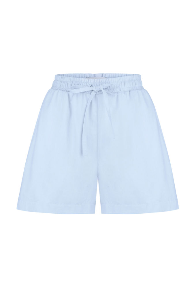 Shorts with elastic in blue (eco) photo 5
