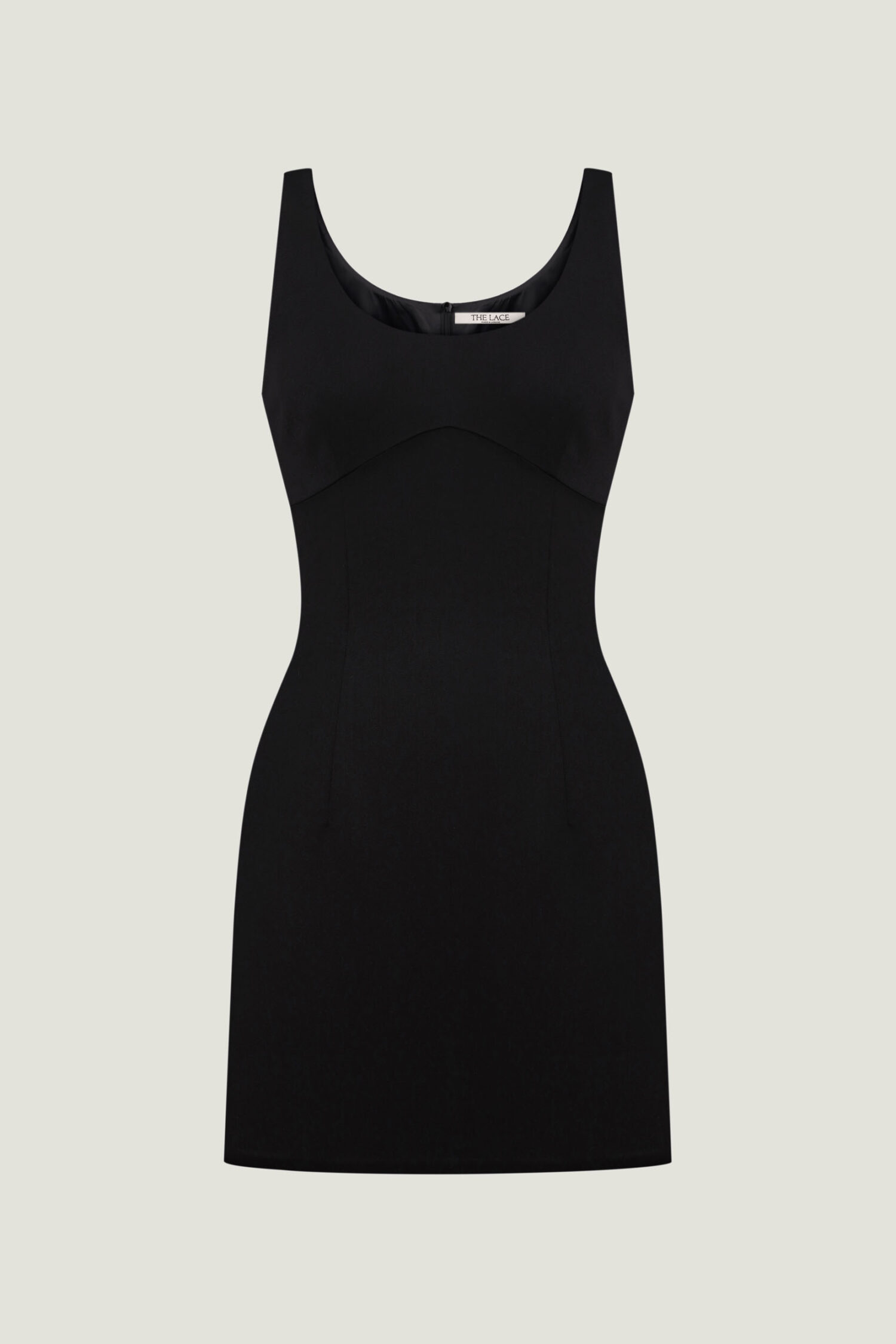 Сукня міні приталена чорна Modena - THE LACE фото 314282