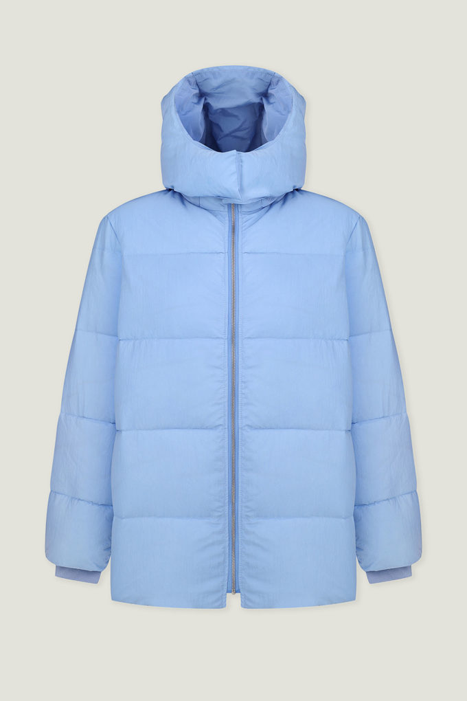 Free-cut jacket in blue color photo 6