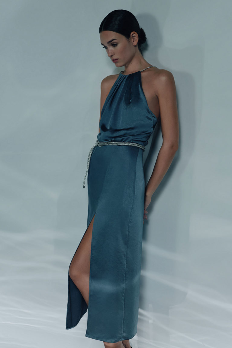 Куртка коротка з котону зелена - THE LACE