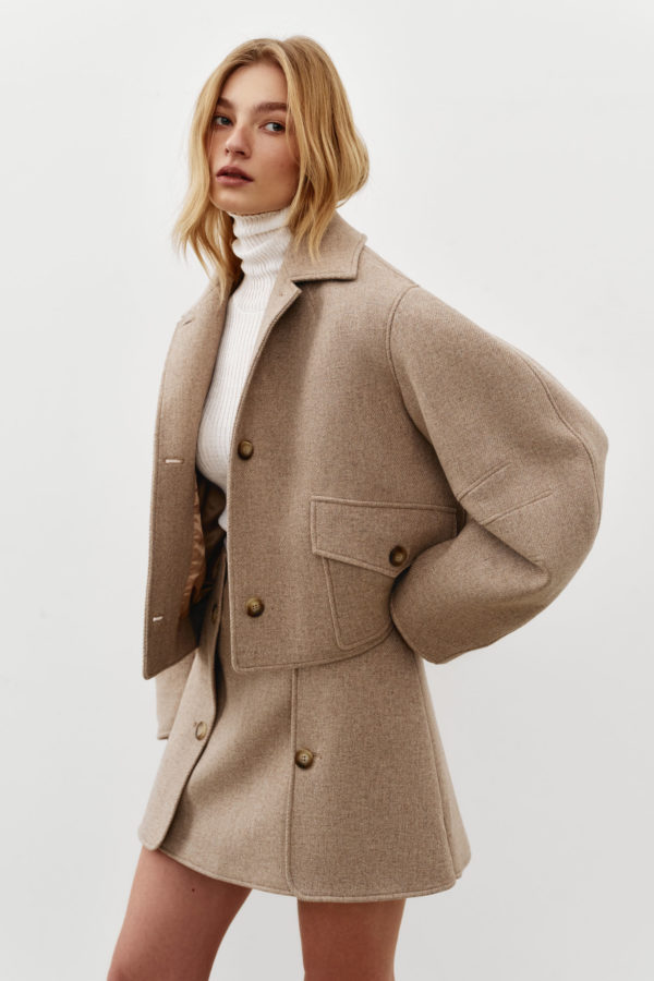 Wool outerwear sales