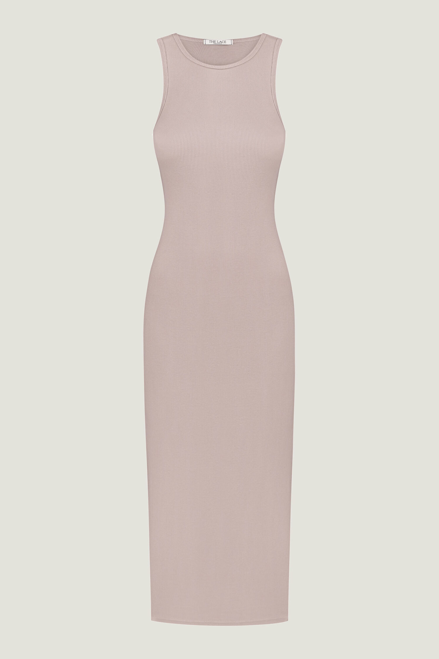 Сукня міді в рубчик кремова - THE LACE фото 273489