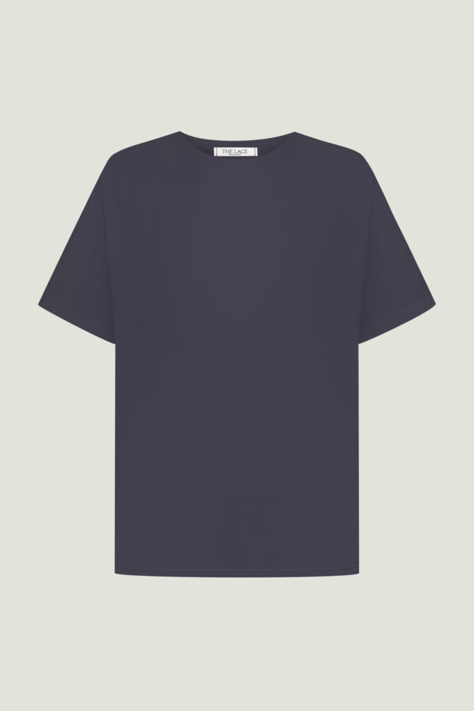 Graphite oversize T-shirt photo 4