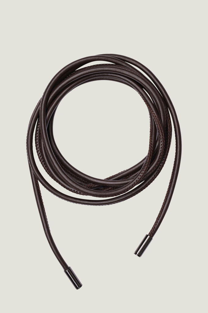 Ремінь-шнурок коричневий - THE LACE фото 283125