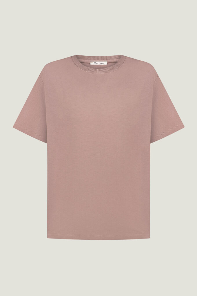 Футболка oversize капучино - The Lace