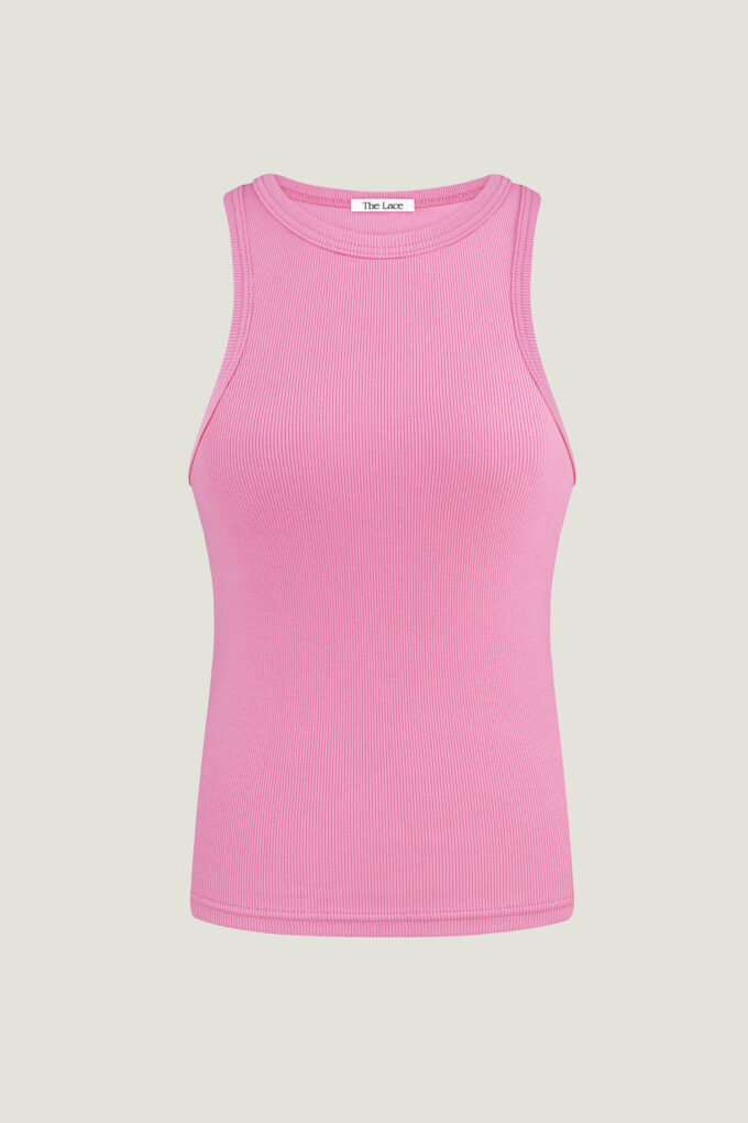Knitted top in pink photo 9