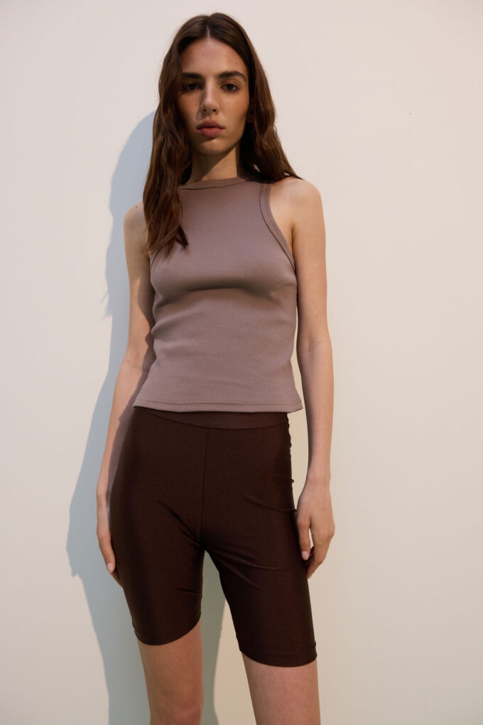 Cappuccino knitted top photo 2