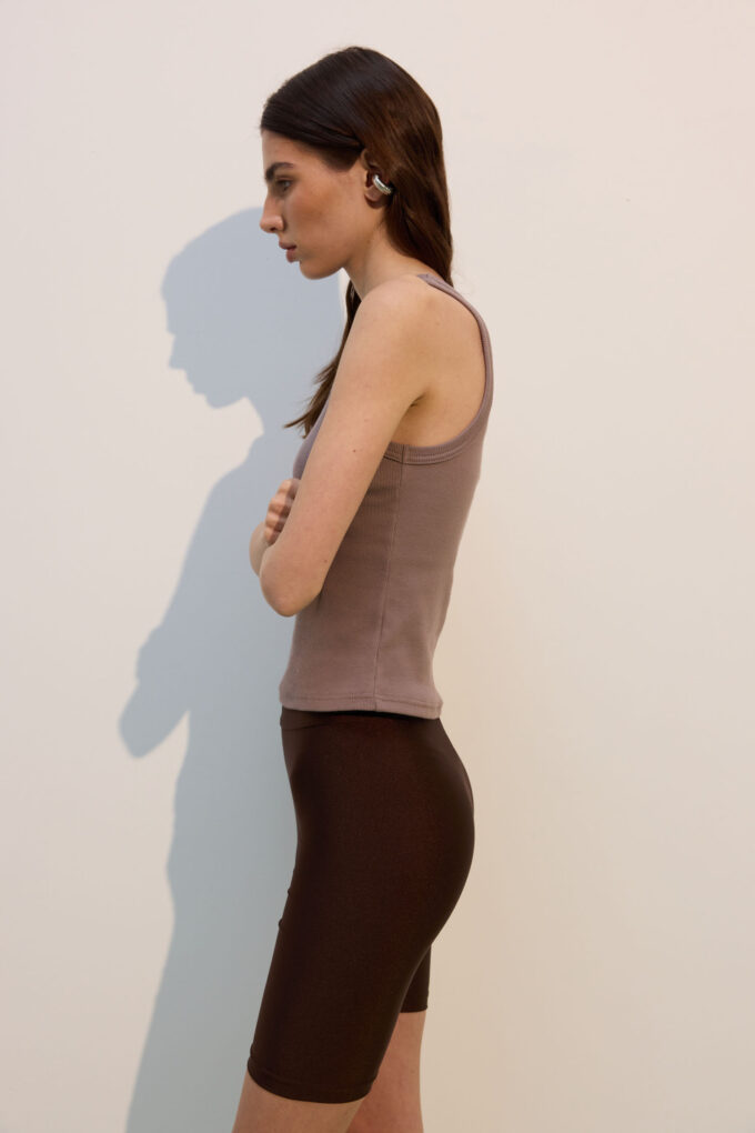 Cappuccino knitted top photo 4