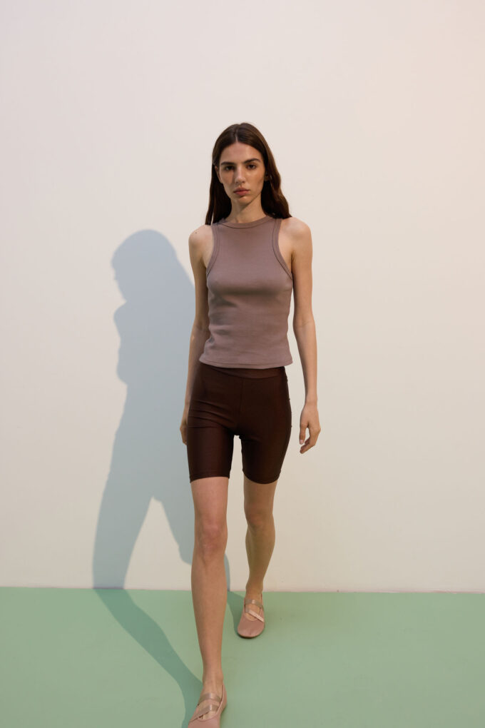 Cappuccino knitted top photo 6