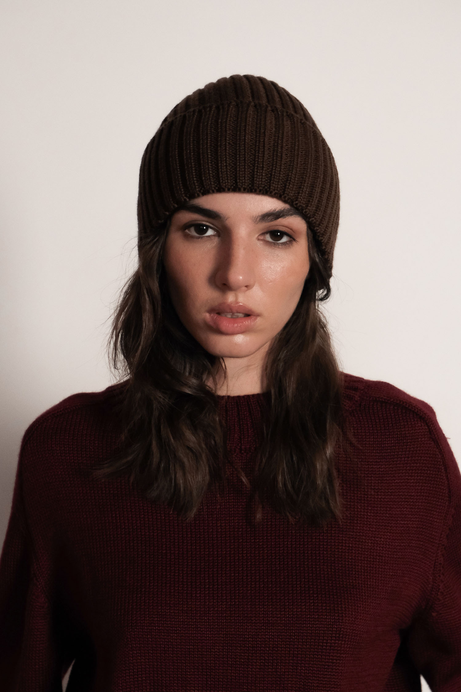 Шапка вовняна шоколадна - The Lace фото 447920 Шапка вовняна шоколадна - The Lace фото 447920