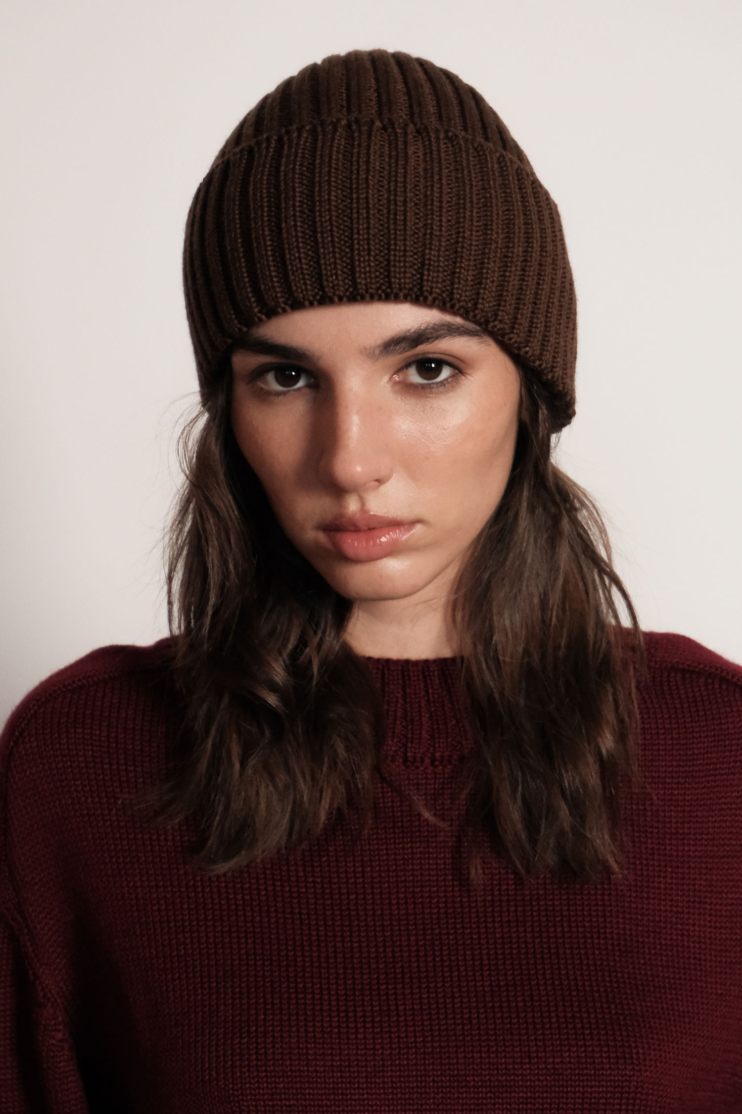 Шапка вовняна шоколадна - The Lace фото 447919 Шапка вовняна шоколадна - The Lace фото 447919