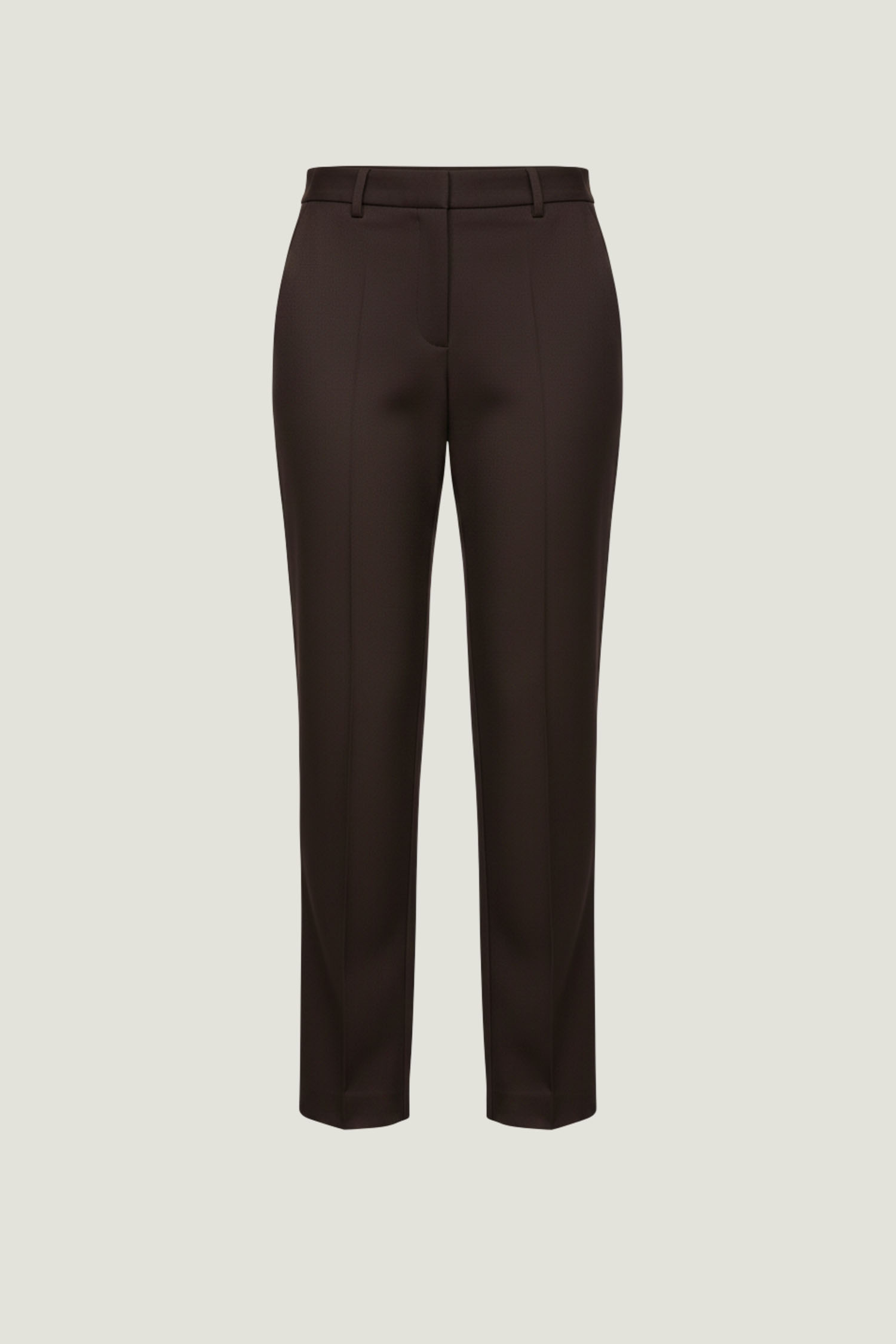 Брюки прямого крою укорочені шоколадні Modena - The Lace Фото 476668 Брюки прямого крою укорочені шоколадні Modena - The Lace Фото 476668