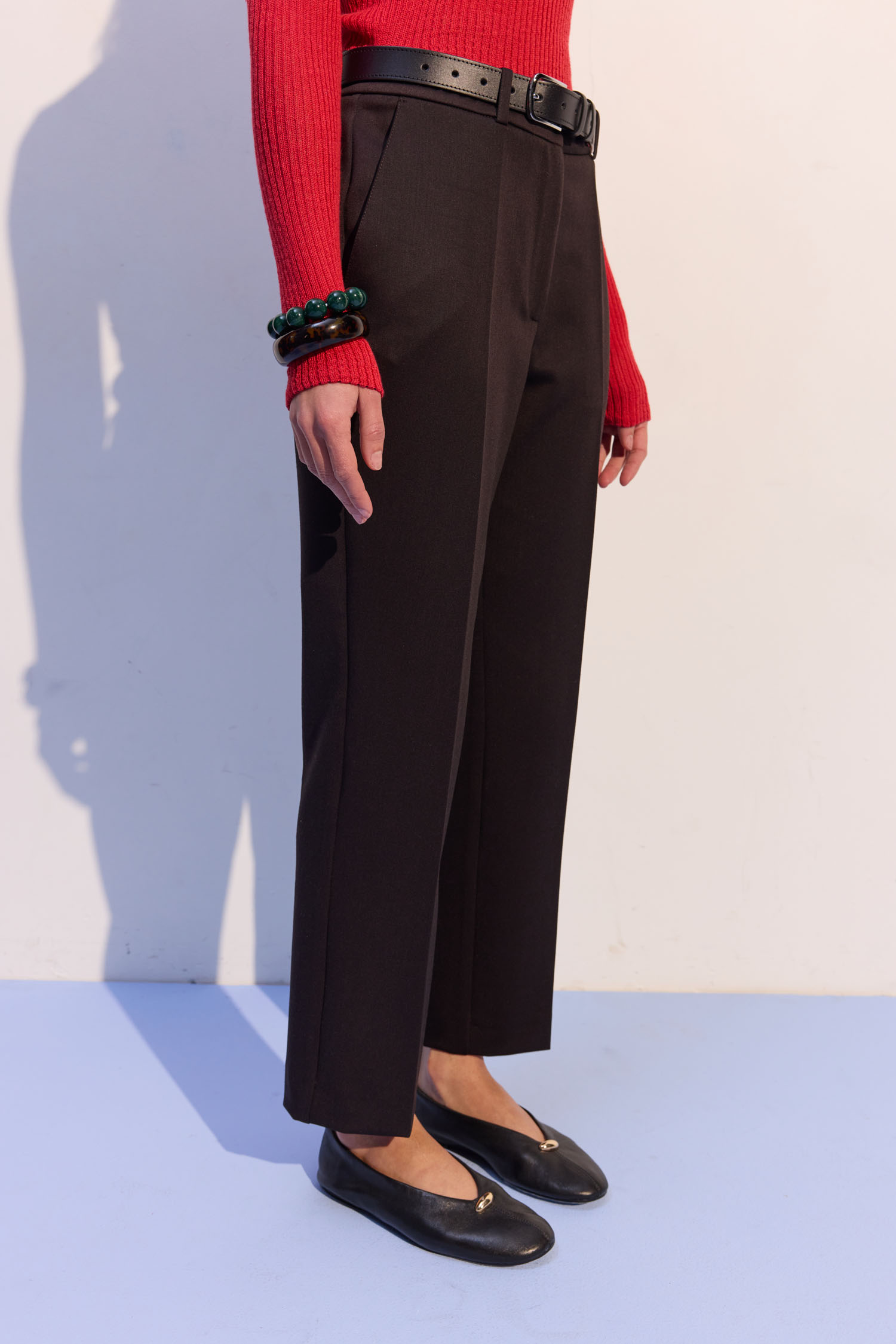 Брюки прямого крою укорочені шоколадні Modena - The Lace Фото 476261 Брюки прямого крою укорочені шоколадні Modena - The Lace Фото 476261